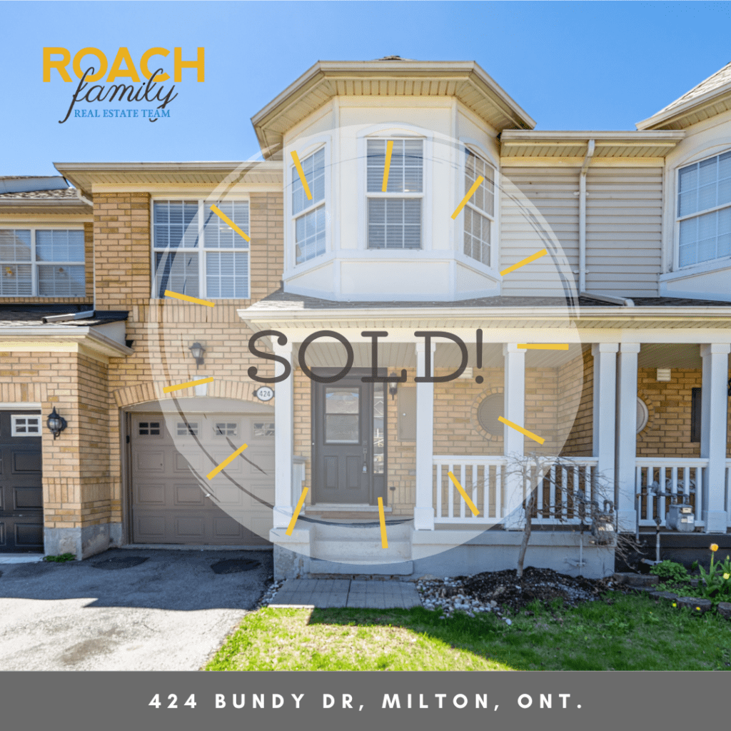 Beautiful 3 bedroom townhouse for sale in Milton